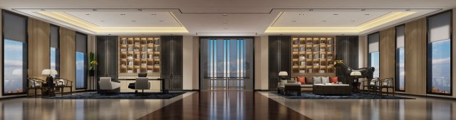office space 014 Model 3D .c4d .max .obj .3ds .fbx .stl .blend 