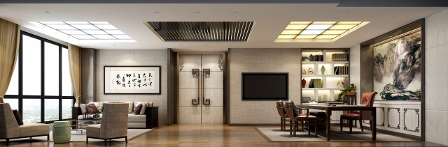 office space 020 Modello 3D .c4d .max .obj .3ds .fbx .stl .blend 