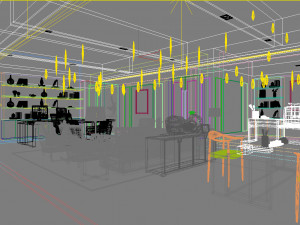 office space 021 3D Модель