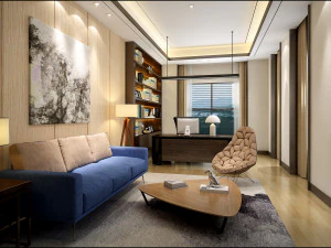 spazio ufficio 023 Modello 3D