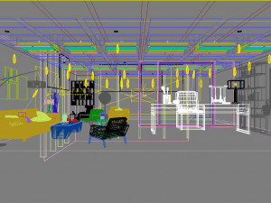 office space 023 Modelo 3D
