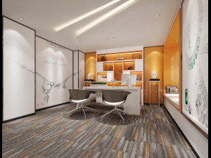 office space 043 3Dモデル