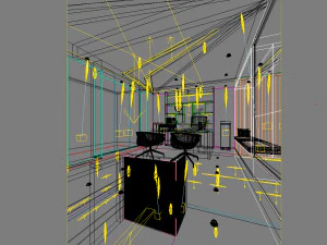 office space 043 3D Model