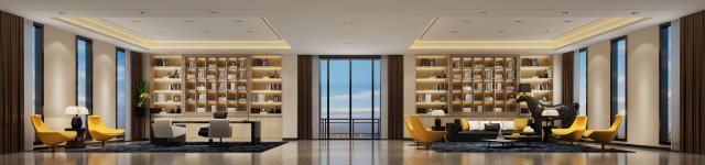 office space 015 3D Модель .c4d .max .obj .3ds .fbx .stl .blend