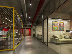 办公空间029 3D 模型