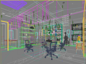 office space 030 3D Model