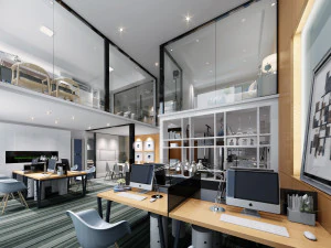 कार्यालय स्थान 051 3D मॉडल