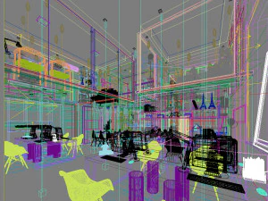 office space 051 3D Model