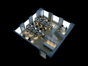 office space 032 3D Model
