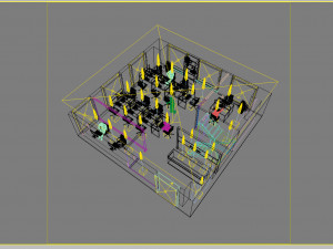 office space 032 3D 모델