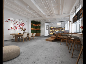office space 036 3D Model