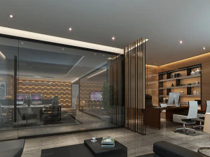 कार्यालय स्थान 042 3D मॉडल