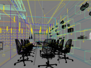 office space 042 3D Model