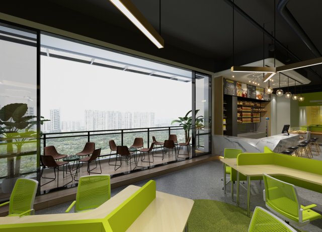office space 046 3D 모델 .c4d .max .obj .3ds .fbx .stl .blend