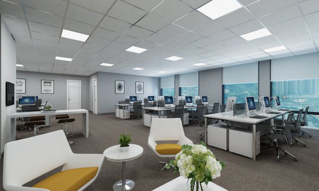 office space 047 3Dモデル .c4d .max .obj .3ds .fbx .stl .blend 