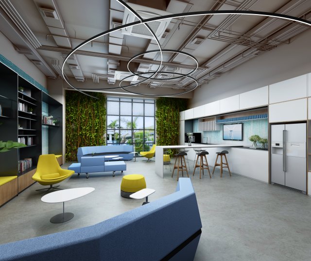 office space 051 3Dモデル .c4d .max .obj .3ds .fbx .stl .blend 