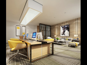 office space 054 3Dモデル