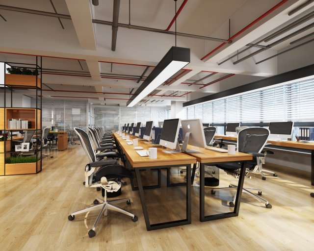 office space 059 3D Модель .c4d .max .obj .3ds .fbx .stl .blend 