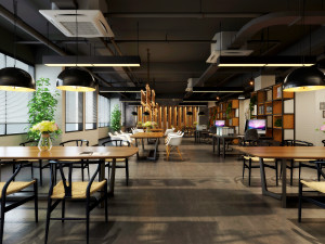 office space 061 3Dモデル