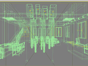 office space 065 3D Model