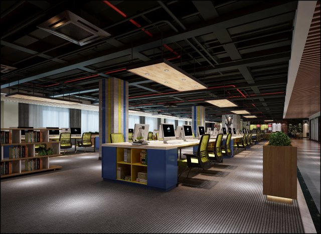 office space 067 3D Модель .c4d .max .obj .3ds .fbx .stl .blend 