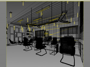 office space 068 3D 모델
