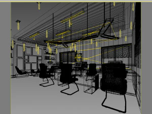 office space 068 3D Model