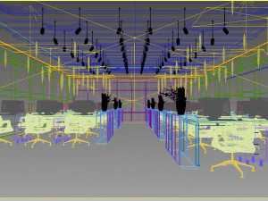 office space 075 3D Model