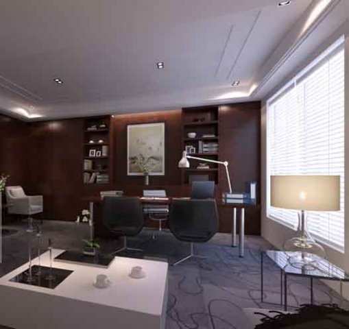 office space 077 3D Model .c4d .max .obj .3ds .fbx .stl .blend