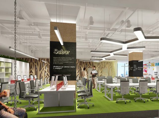 office space 078 Model 3D .c4d .max .obj .3ds .fbx .stl .blend