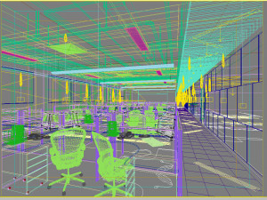 office space 080 3D 模型