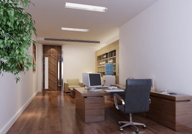 office space 081 Modello 3D .c4d .max .obj .3ds .fbx .stl .blend 