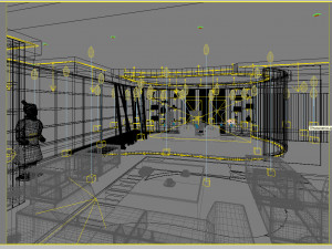 office space 083 Modello 3D