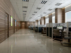 ofis alanı 084 3D Model