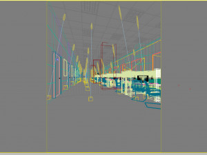 office space 084 Model 3D