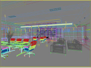office space 086 3D Model