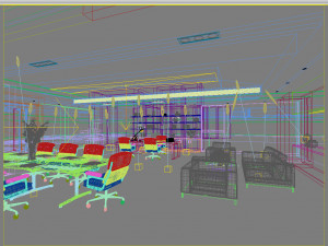office space 08 3D 模型
