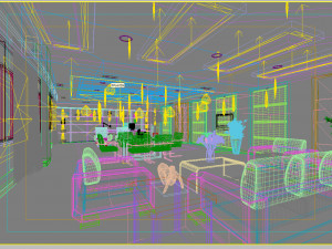 office space 091 Modèle 3D