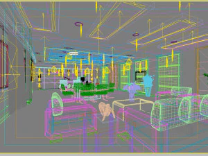 office space 091 3D Model