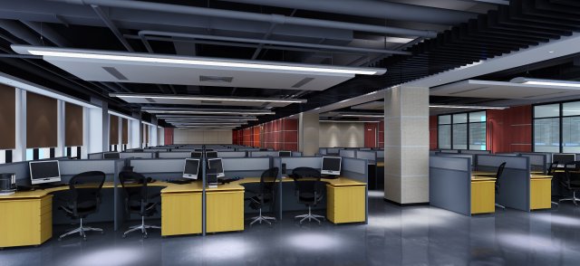 office space 094 3D मॉडल .c4d .max .obj .3ds .fbx .stl .blend