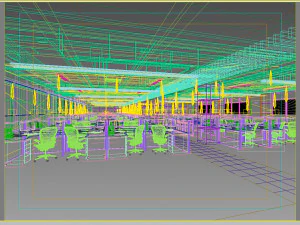 office space 094 3D Model