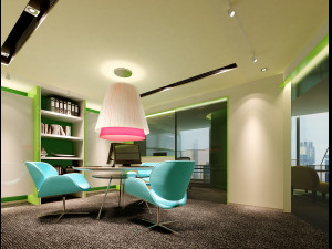 office space 098 Modello 3D