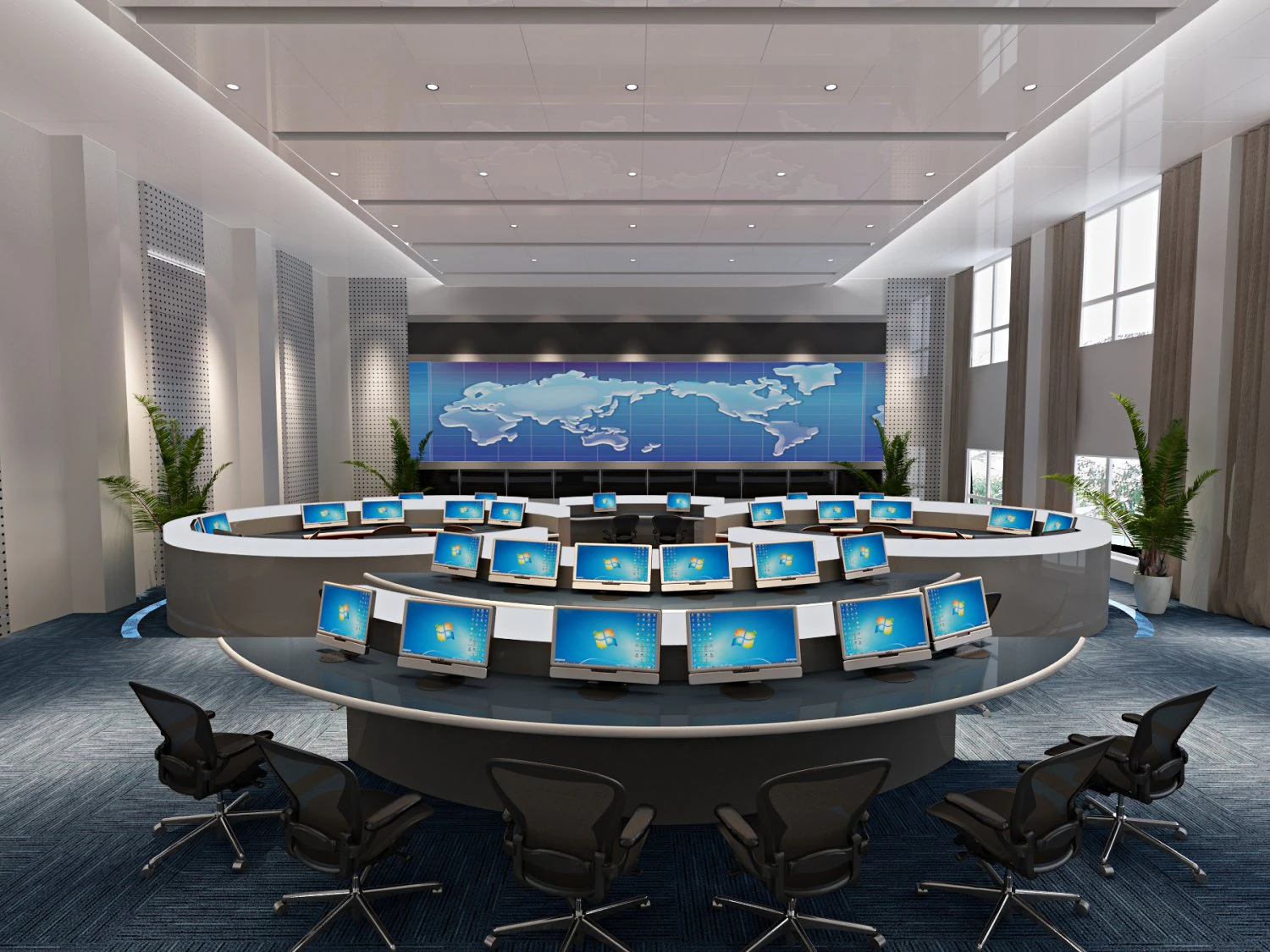 office space 099 3D Model .c4d .max .obj .3ds .fbx .stl .blend 