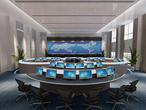 कार्यालय स्थान 099 3D मॉडल