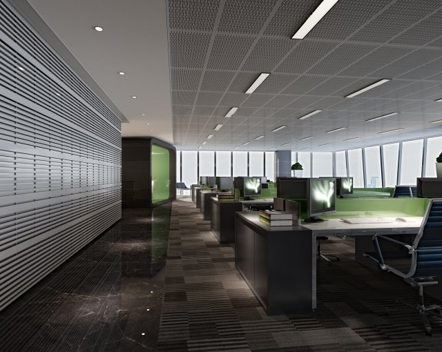 office space 103 3Dモデル .c4d .max .obj .3ds .fbx .stl .blend 
