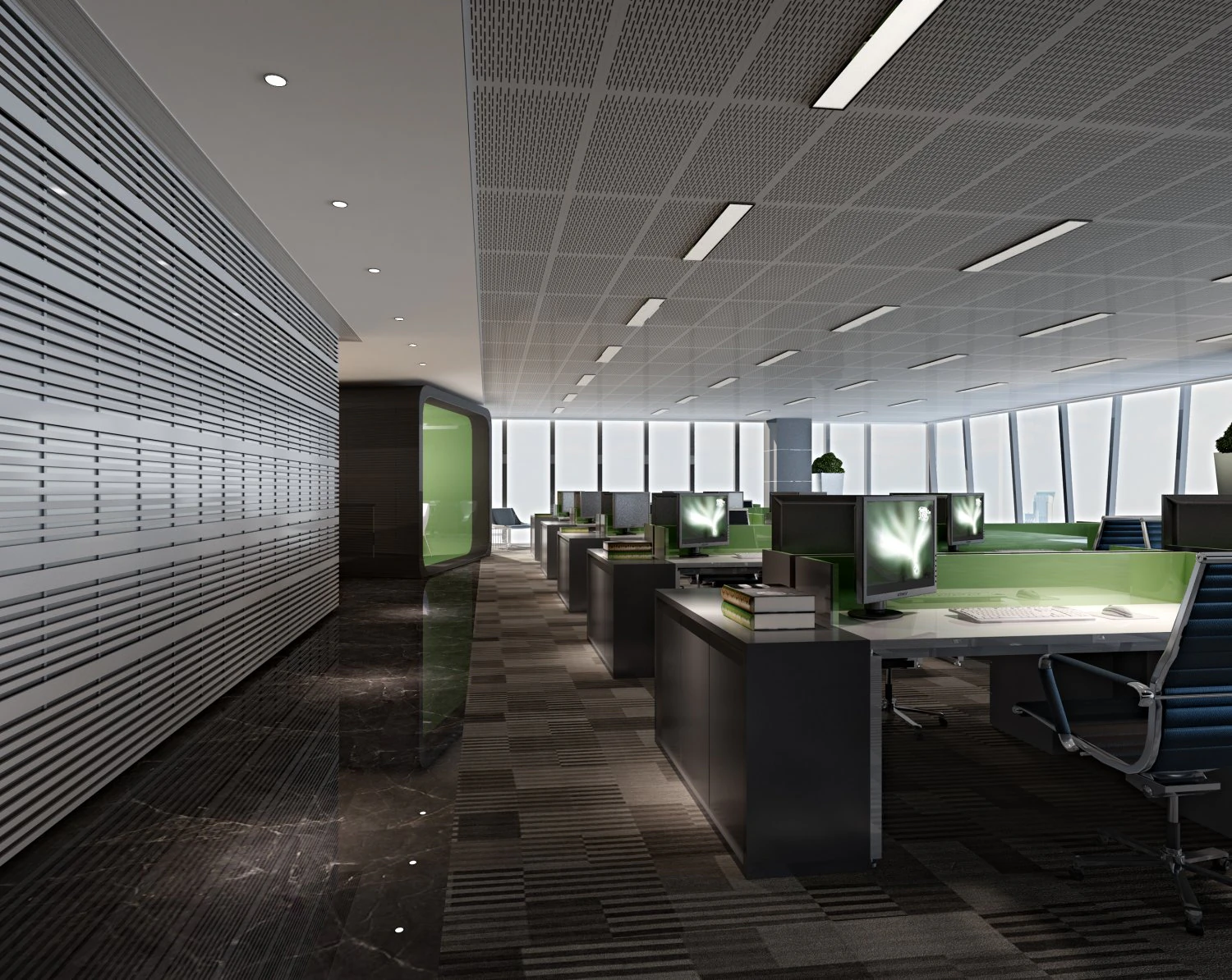 office space 103 3D Model .c4d .max .obj .3ds .fbx .stl .blend 