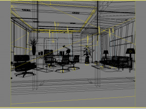 office space 108 Modèle 3D