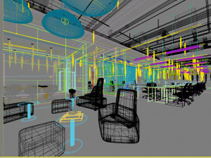 office space 111 3D 모델