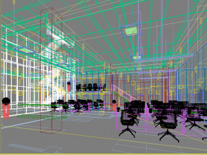 office space 115 3D 모델
