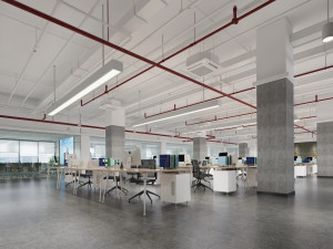 office space 117 3D Model